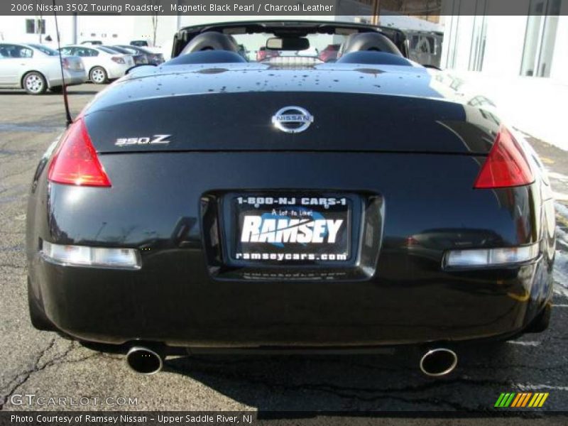 Magnetic Black Pearl / Charcoal Leather 2006 Nissan 350Z Touring Roadster