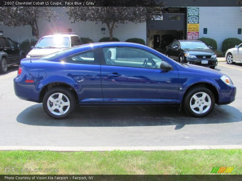 Pace Blue / Gray 2007 Chevrolet Cobalt LS Coupe