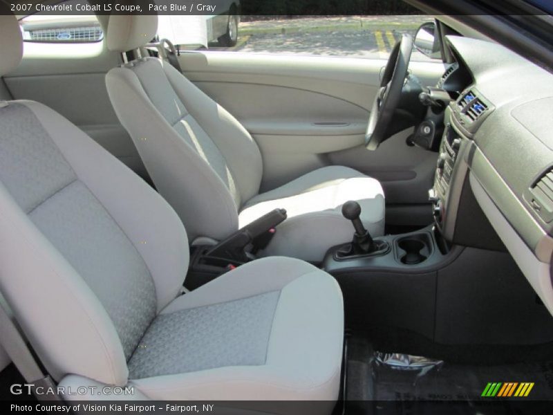 Pace Blue / Gray 2007 Chevrolet Cobalt LS Coupe