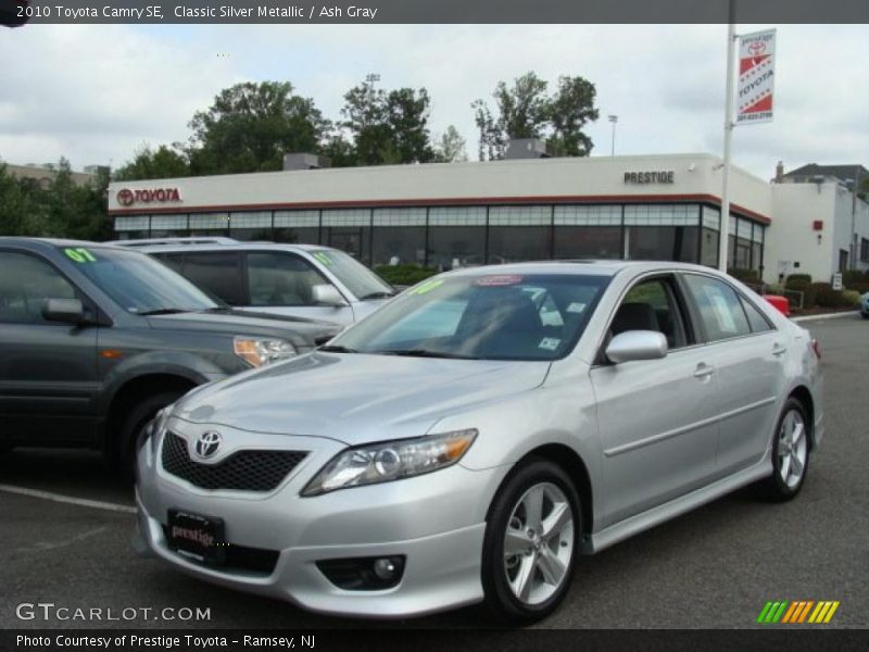 Classic Silver Metallic / Ash Gray 2010 Toyota Camry SE