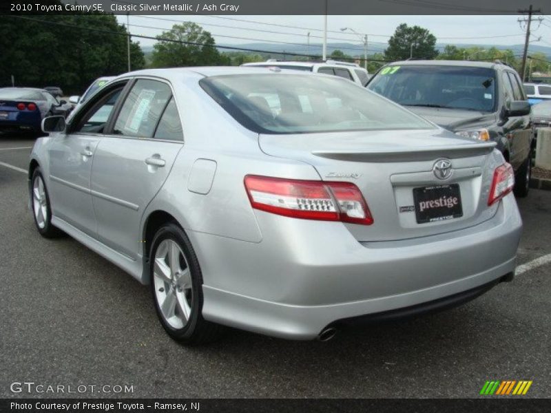 Classic Silver Metallic / Ash Gray 2010 Toyota Camry SE