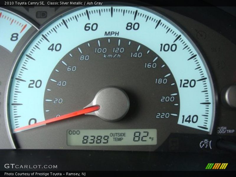 Classic Silver Metallic / Ash Gray 2010 Toyota Camry SE