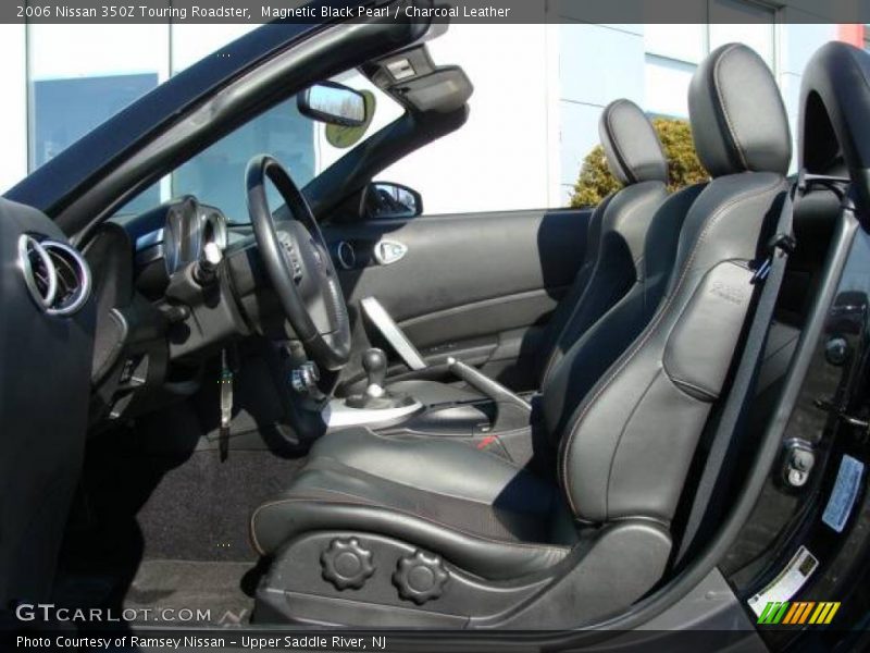 Magnetic Black Pearl / Charcoal Leather 2006 Nissan 350Z Touring Roadster