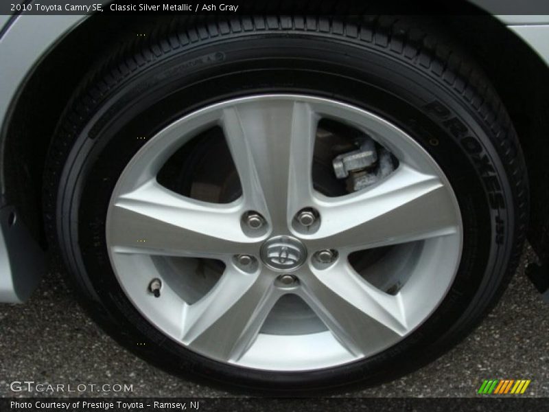 Classic Silver Metallic / Ash Gray 2010 Toyota Camry SE