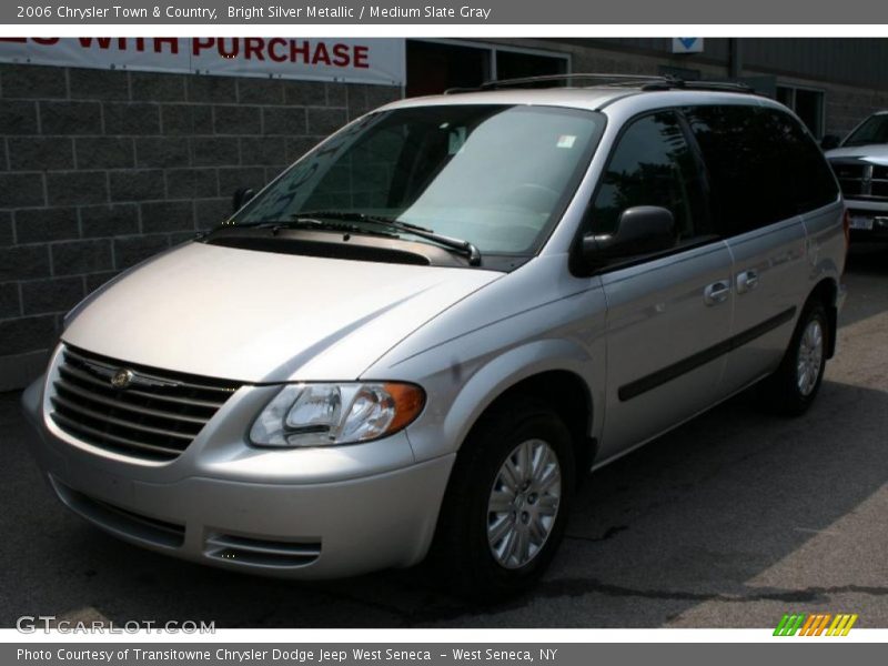 Bright Silver Metallic / Medium Slate Gray 2006 Chrysler Town & Country