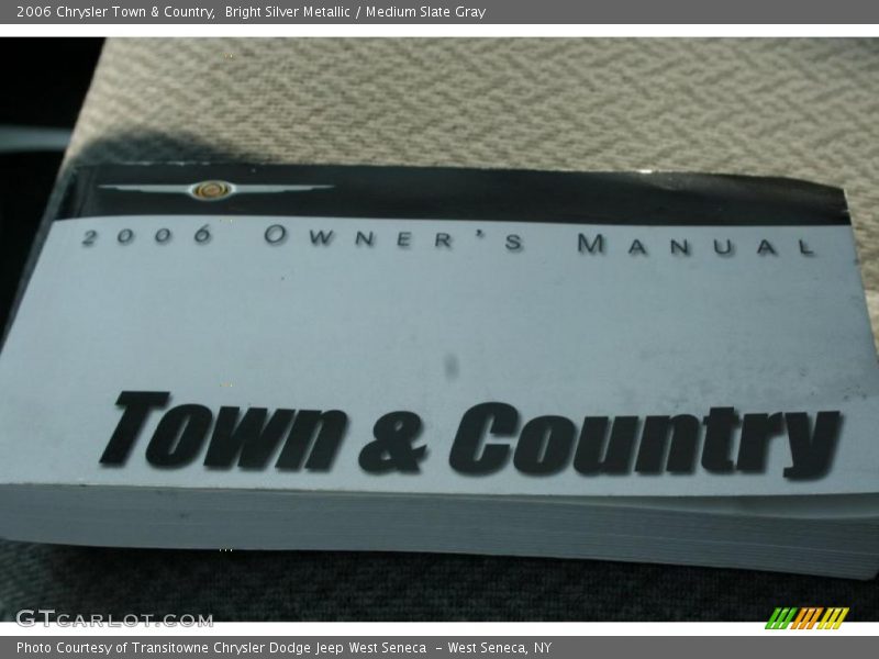 Bright Silver Metallic / Medium Slate Gray 2006 Chrysler Town & Country