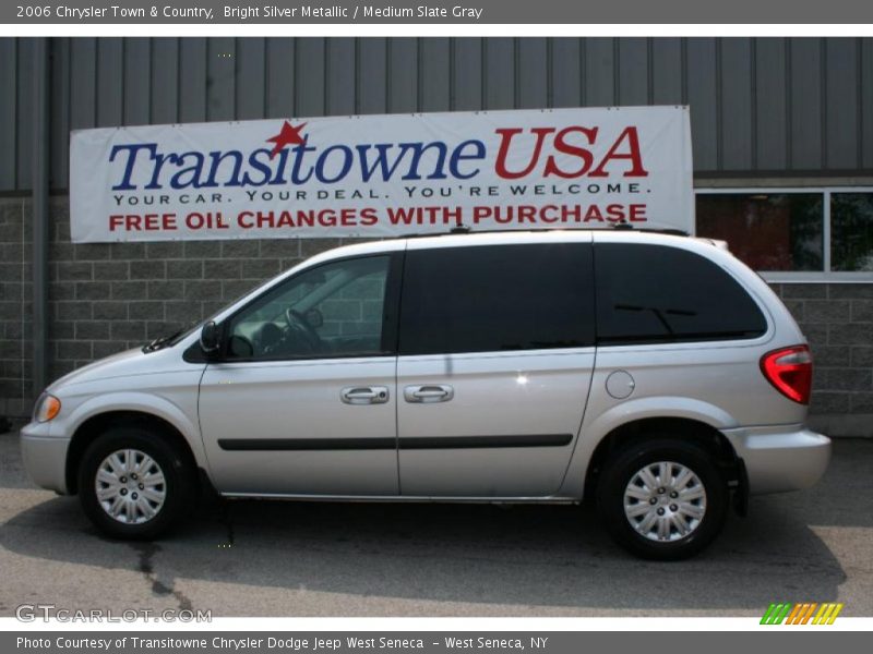 Bright Silver Metallic / Medium Slate Gray 2006 Chrysler Town & Country