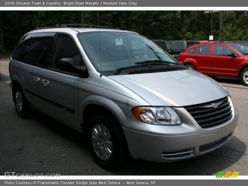 Bright Silver Metallic / Medium Slate Gray 2006 Chrysler Town & Country