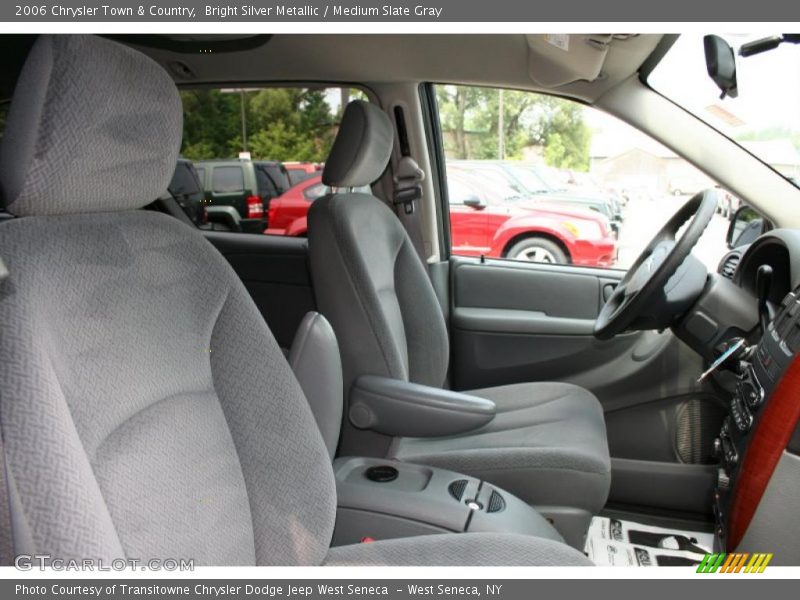 Bright Silver Metallic / Medium Slate Gray 2006 Chrysler Town & Country