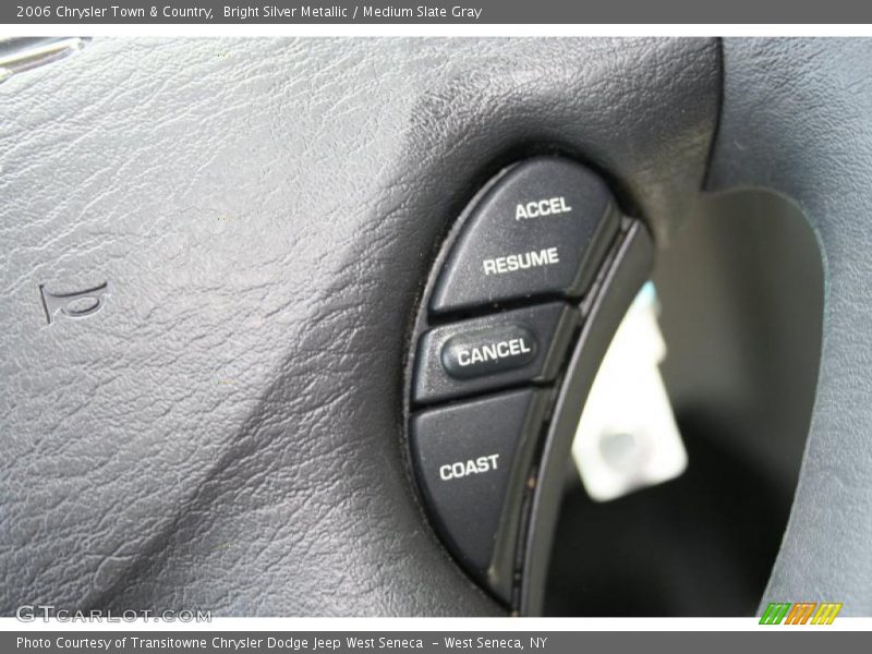 Bright Silver Metallic / Medium Slate Gray 2006 Chrysler Town & Country