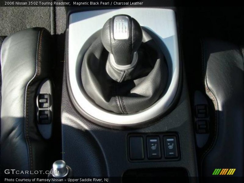 Magnetic Black Pearl / Charcoal Leather 2006 Nissan 350Z Touring Roadster