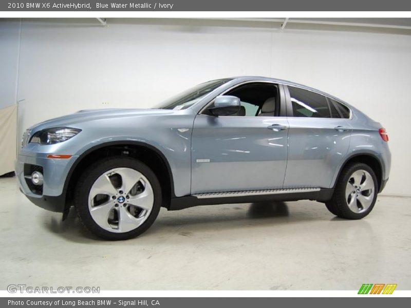 Blue Water Metallic / Ivory 2010 BMW X6 ActiveHybrid