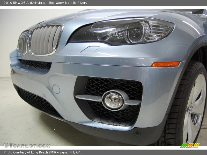 Blue Water Metallic / Ivory 2010 BMW X6 ActiveHybrid