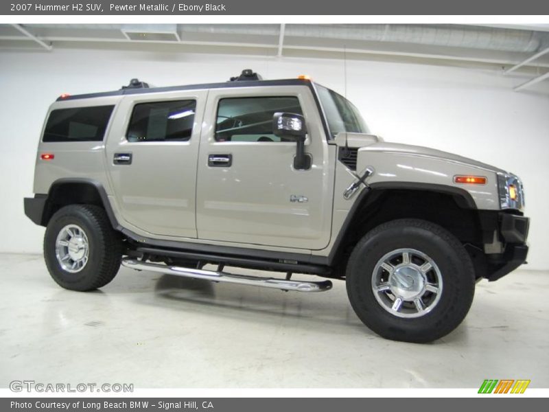 Pewter Metallic / Ebony Black 2007 Hummer H2 SUV