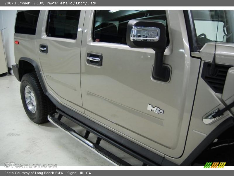 Pewter Metallic / Ebony Black 2007 Hummer H2 SUV