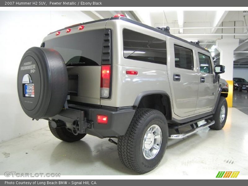 Pewter Metallic / Ebony Black 2007 Hummer H2 SUV