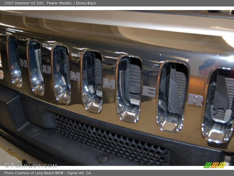 Pewter Metallic / Ebony Black 2007 Hummer H2 SUV
