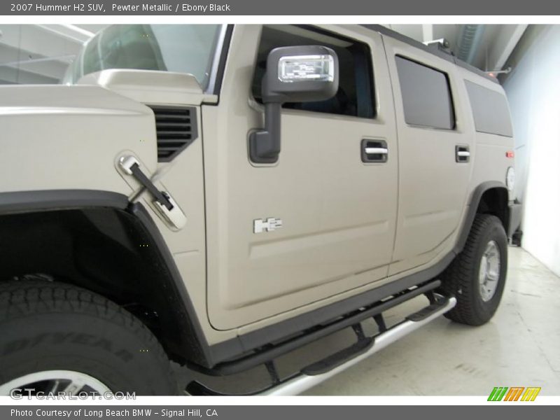 Pewter Metallic / Ebony Black 2007 Hummer H2 SUV