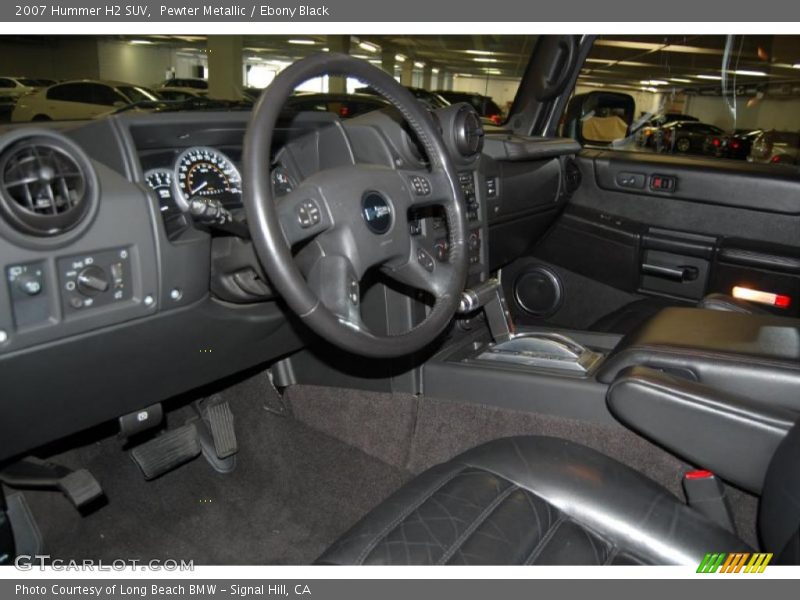 Pewter Metallic / Ebony Black 2007 Hummer H2 SUV