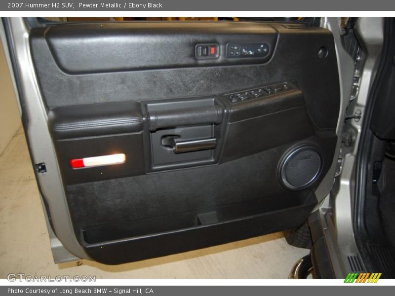 Pewter Metallic / Ebony Black 2007 Hummer H2 SUV