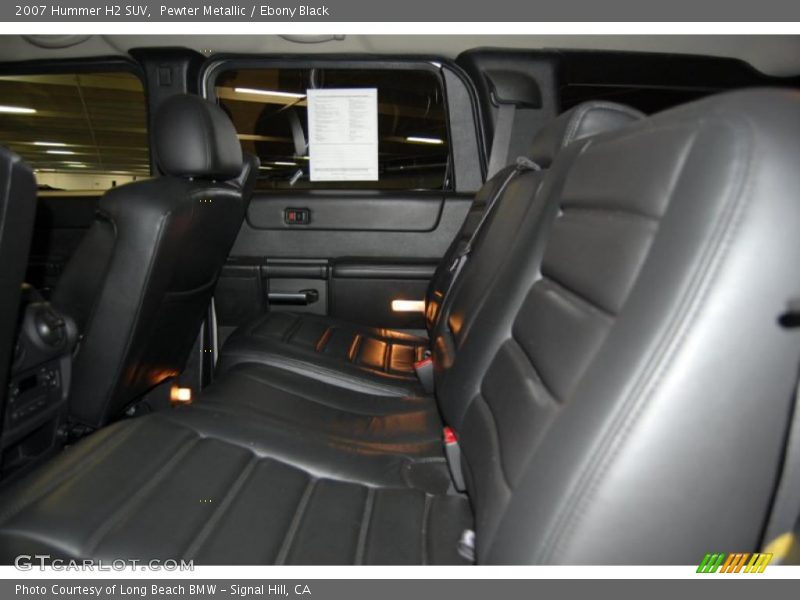 Pewter Metallic / Ebony Black 2007 Hummer H2 SUV