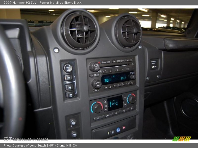 Pewter Metallic / Ebony Black 2007 Hummer H2 SUV