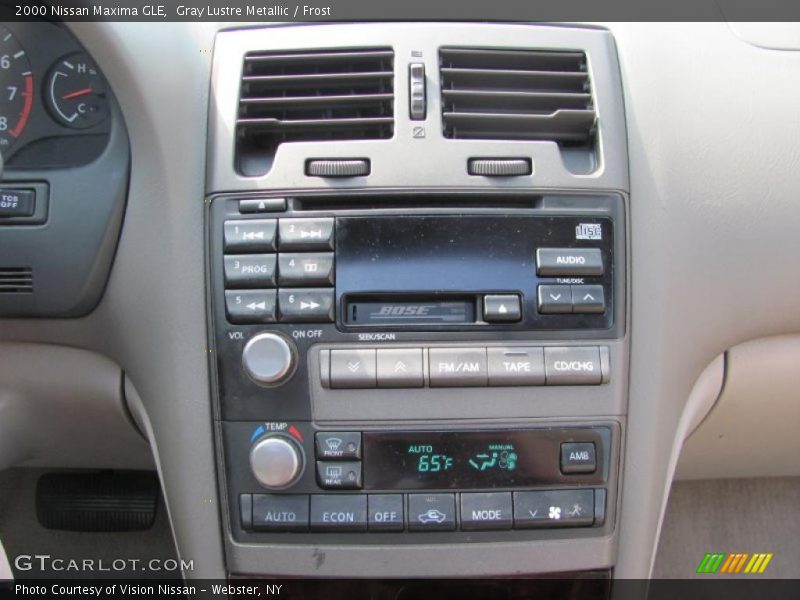 Gray Lustre Metallic / Frost 2000 Nissan Maxima GLE
