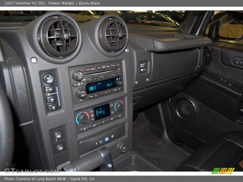 Pewter Metallic / Ebony Black 2007 Hummer H2 SUV