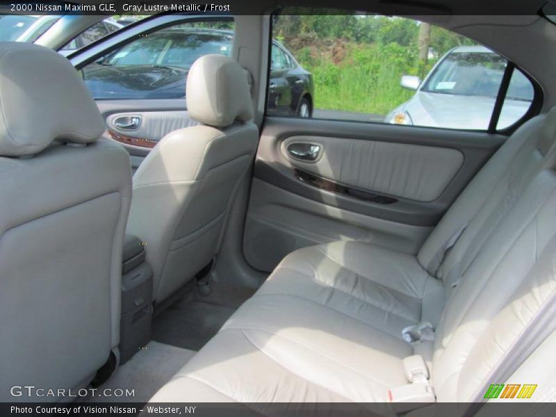 Gray Lustre Metallic / Frost 2000 Nissan Maxima GLE