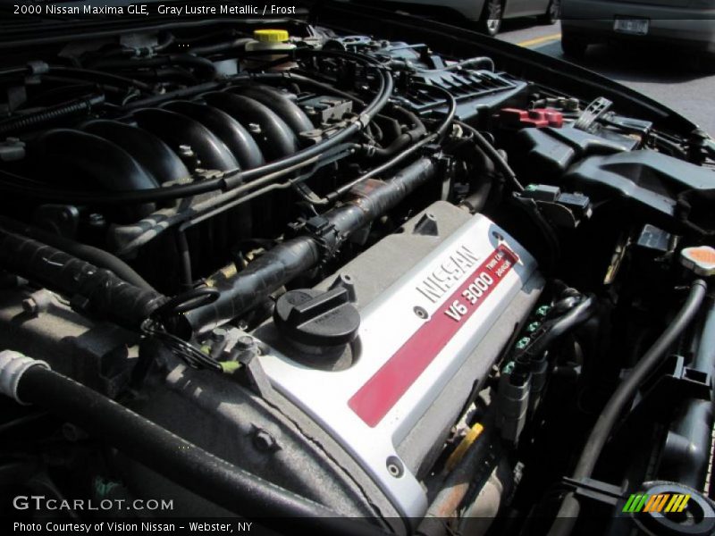 Gray Lustre Metallic / Frost 2000 Nissan Maxima GLE