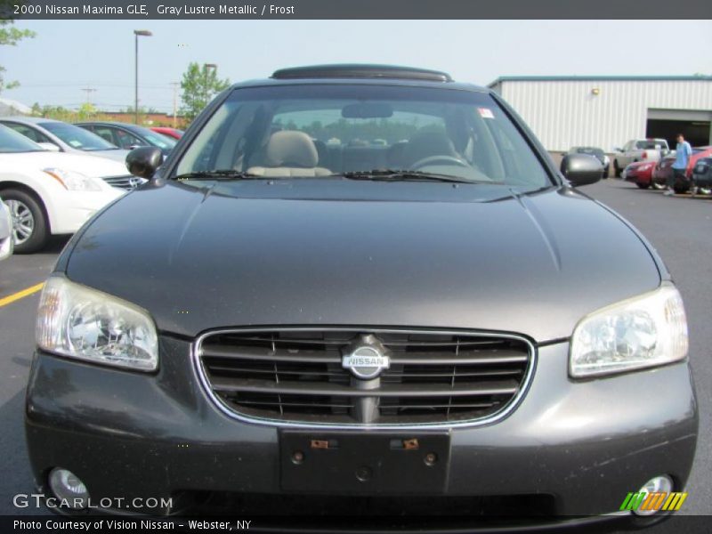Gray Lustre Metallic / Frost 2000 Nissan Maxima GLE