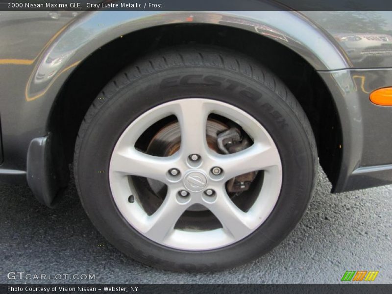 Gray Lustre Metallic / Frost 2000 Nissan Maxima GLE