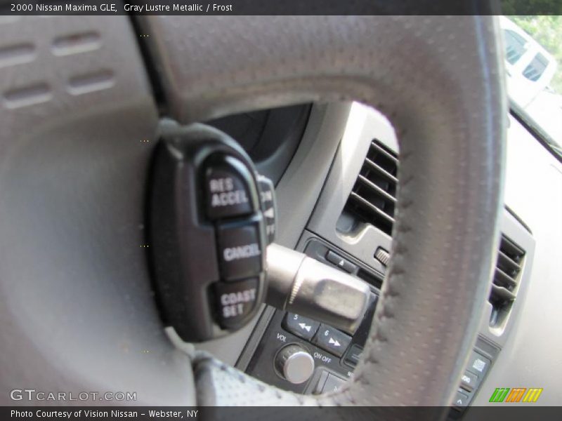 Gray Lustre Metallic / Frost 2000 Nissan Maxima GLE