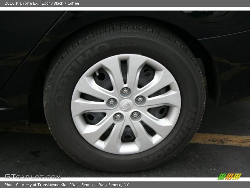 Ebony Black / Coffee 2010 Kia Forte EX