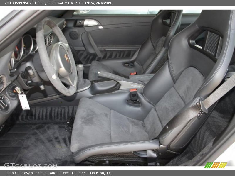 GT Silver Metallic / Black w/Alcantara 2010 Porsche 911 GT3