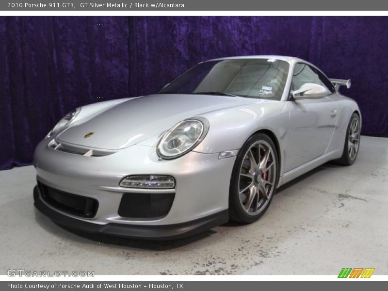 GT Silver Metallic / Black w/Alcantara 2010 Porsche 911 GT3