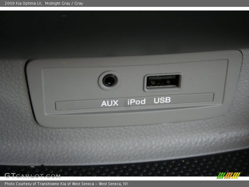 Midnight Gray / Gray 2009 Kia Optima LX