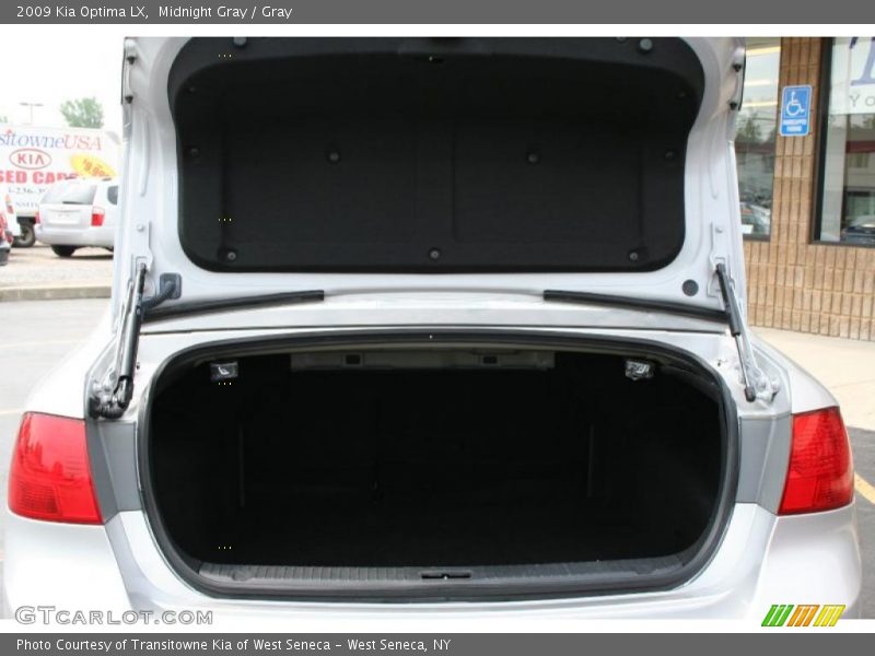 Midnight Gray / Gray 2009 Kia Optima LX