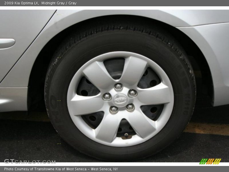 Midnight Gray / Gray 2009 Kia Optima LX