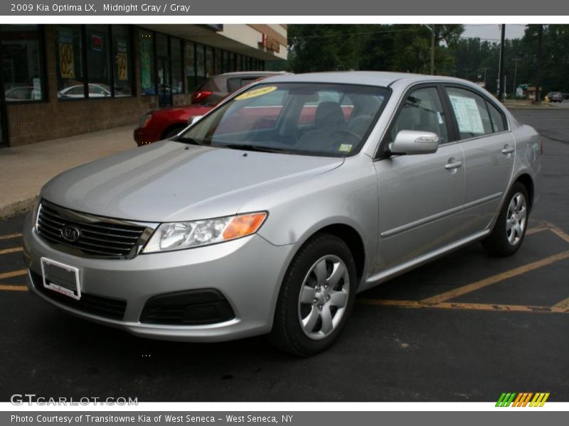 Midnight Gray / Gray 2009 Kia Optima LX