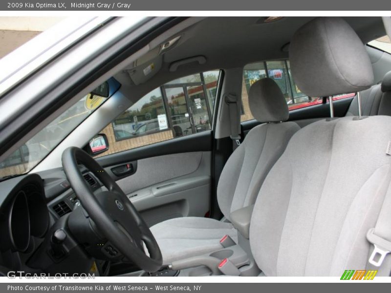 Midnight Gray / Gray 2009 Kia Optima LX