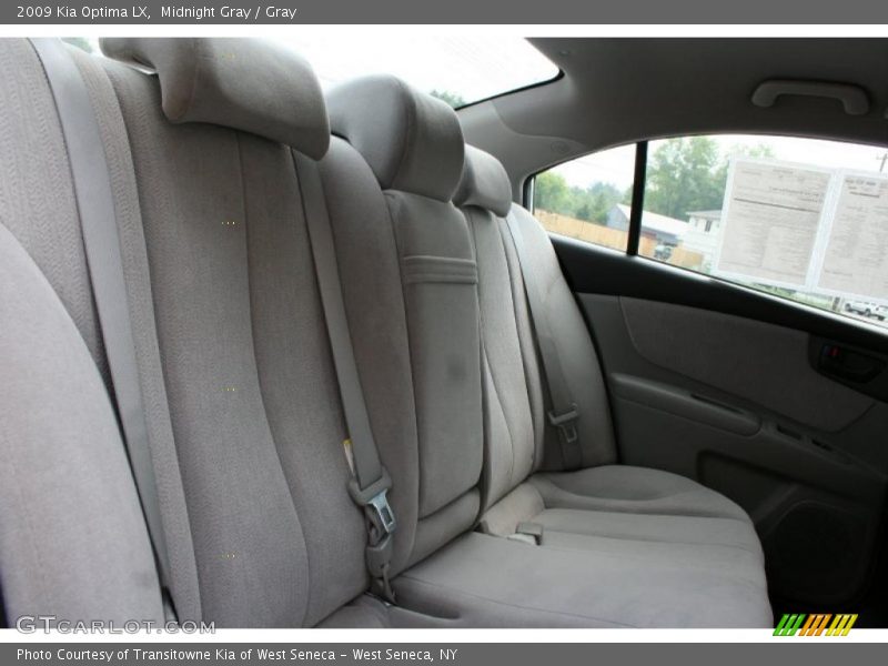 Midnight Gray / Gray 2009 Kia Optima LX
