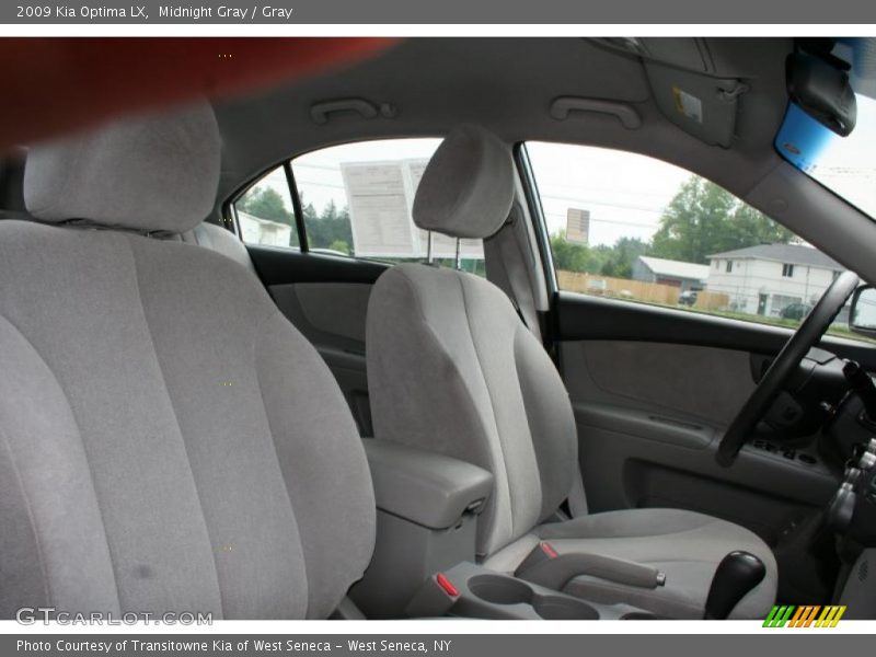 Midnight Gray / Gray 2009 Kia Optima LX