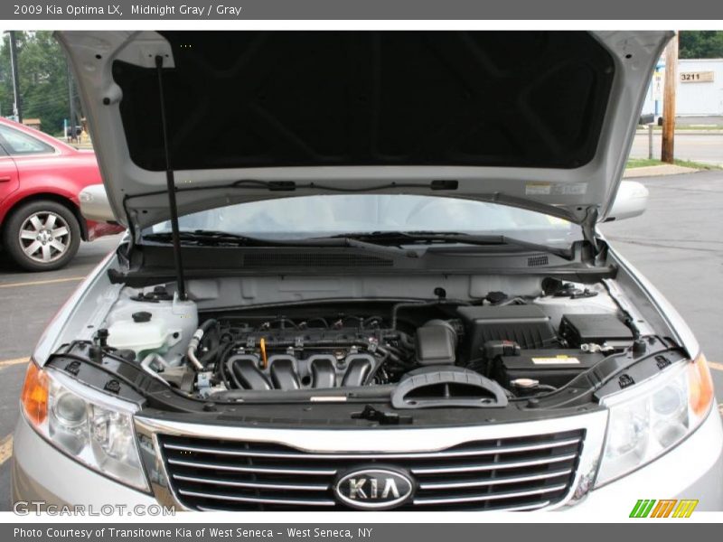 Midnight Gray / Gray 2009 Kia Optima LX