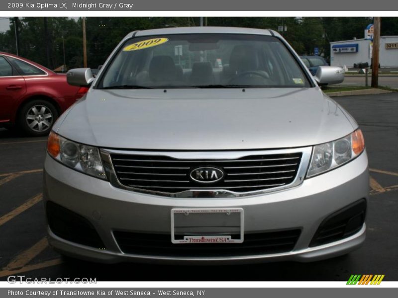 Midnight Gray / Gray 2009 Kia Optima LX