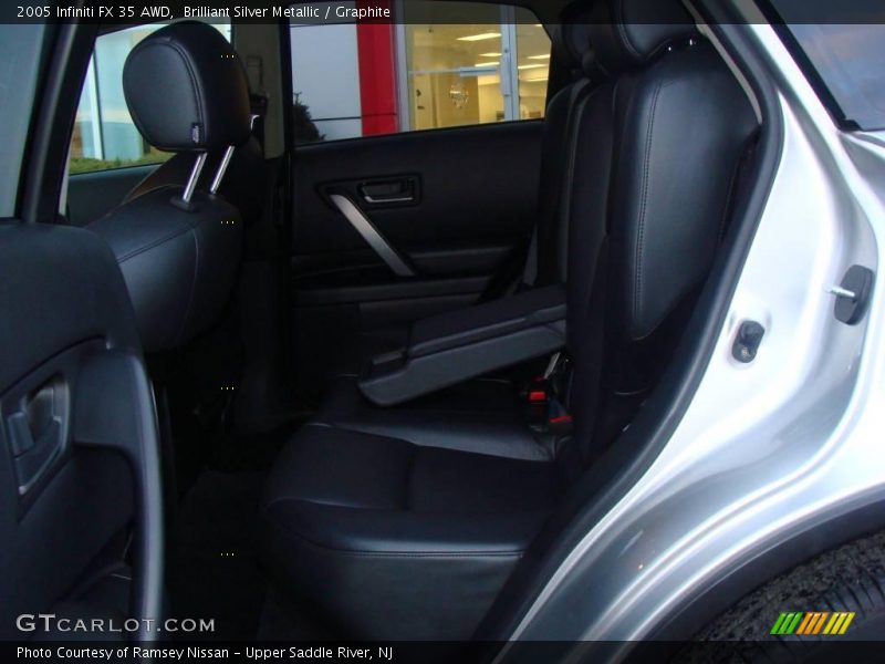 Brilliant Silver Metallic / Graphite 2005 Infiniti FX 35 AWD