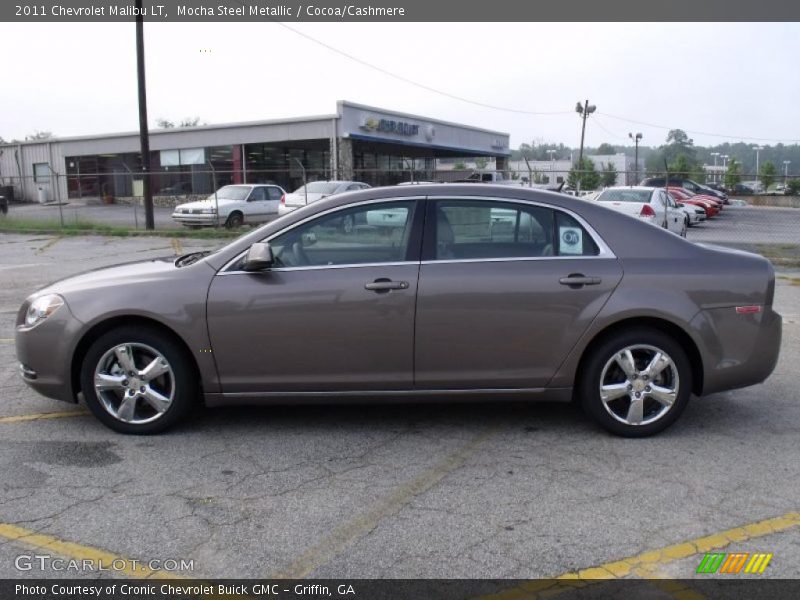 Mocha Steel Metallic / Cocoa/Cashmere 2011 Chevrolet Malibu LT