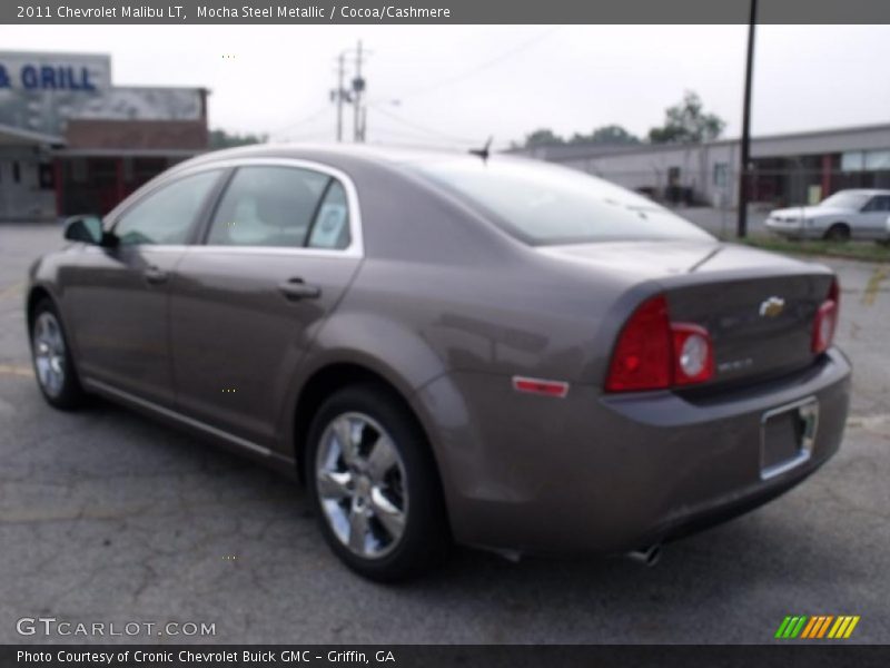 Mocha Steel Metallic / Cocoa/Cashmere 2011 Chevrolet Malibu LT