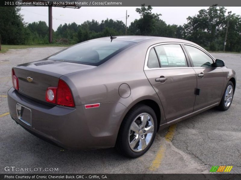 Mocha Steel Metallic / Cocoa/Cashmere 2011 Chevrolet Malibu LT