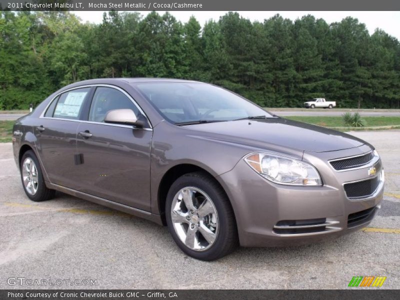 Mocha Steel Metallic / Cocoa/Cashmere 2011 Chevrolet Malibu LT